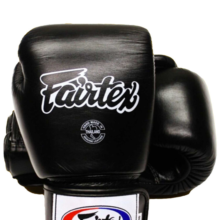 Fairtex Boxing Gloves Black Universal for Muay Thai Boxing Training ...