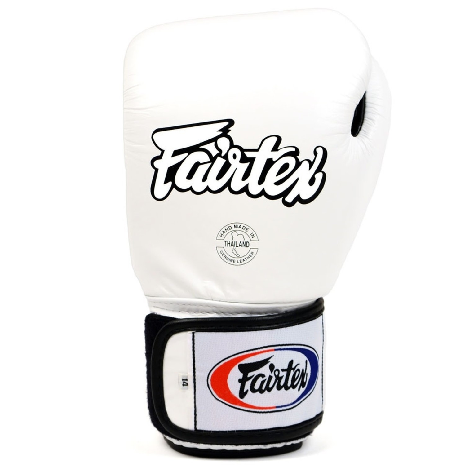 Fairtex Boxing Gloves White Universal for Muay Thai Boxing Training