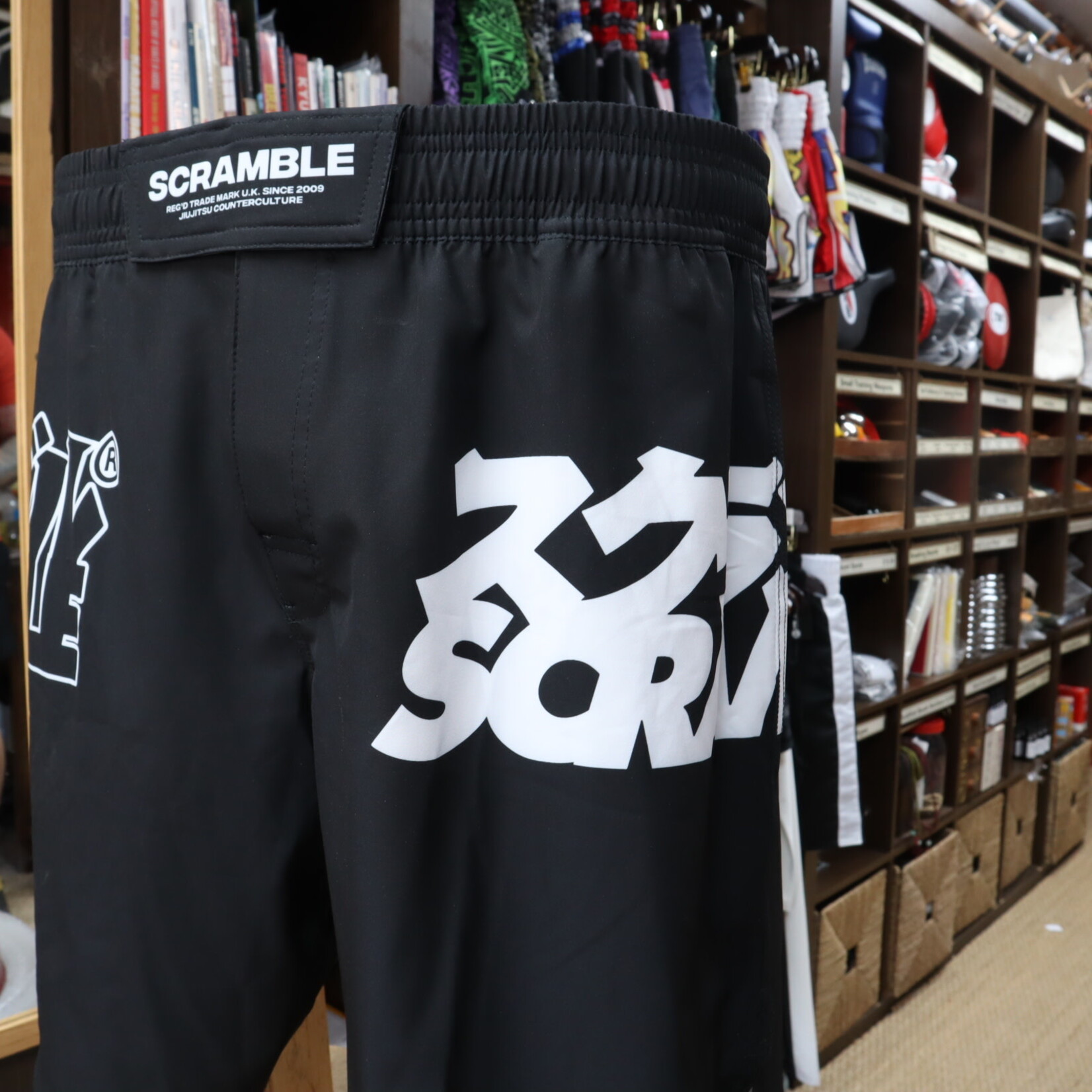 Scramble Scramble Black MMA Shorts