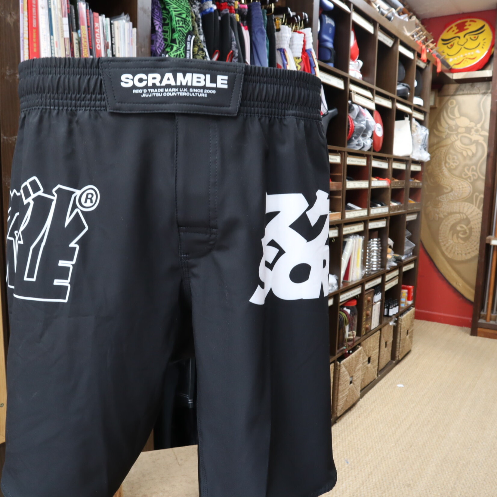 Scramble Scramble Black MMA Shorts