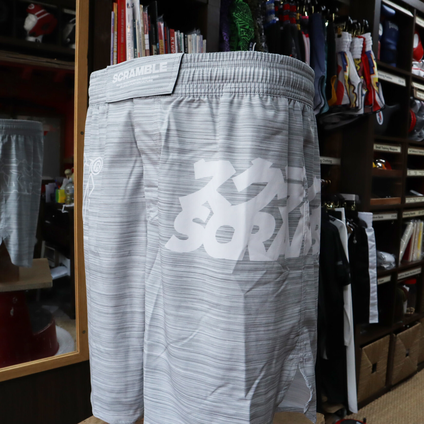 Scramble Scramble Grey MMA Shorts