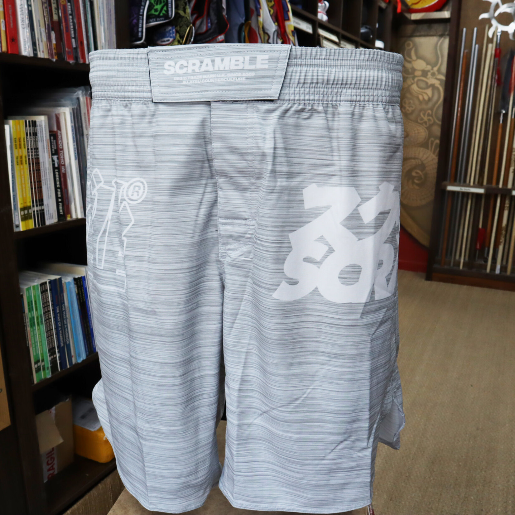 Scramble Scramble Grey MMA Shorts