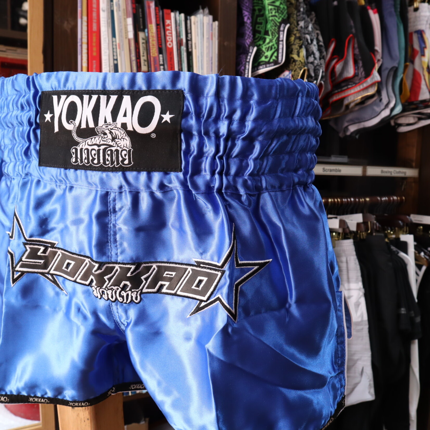 Yokkao Yokkao Thai Shorts Blue Institution