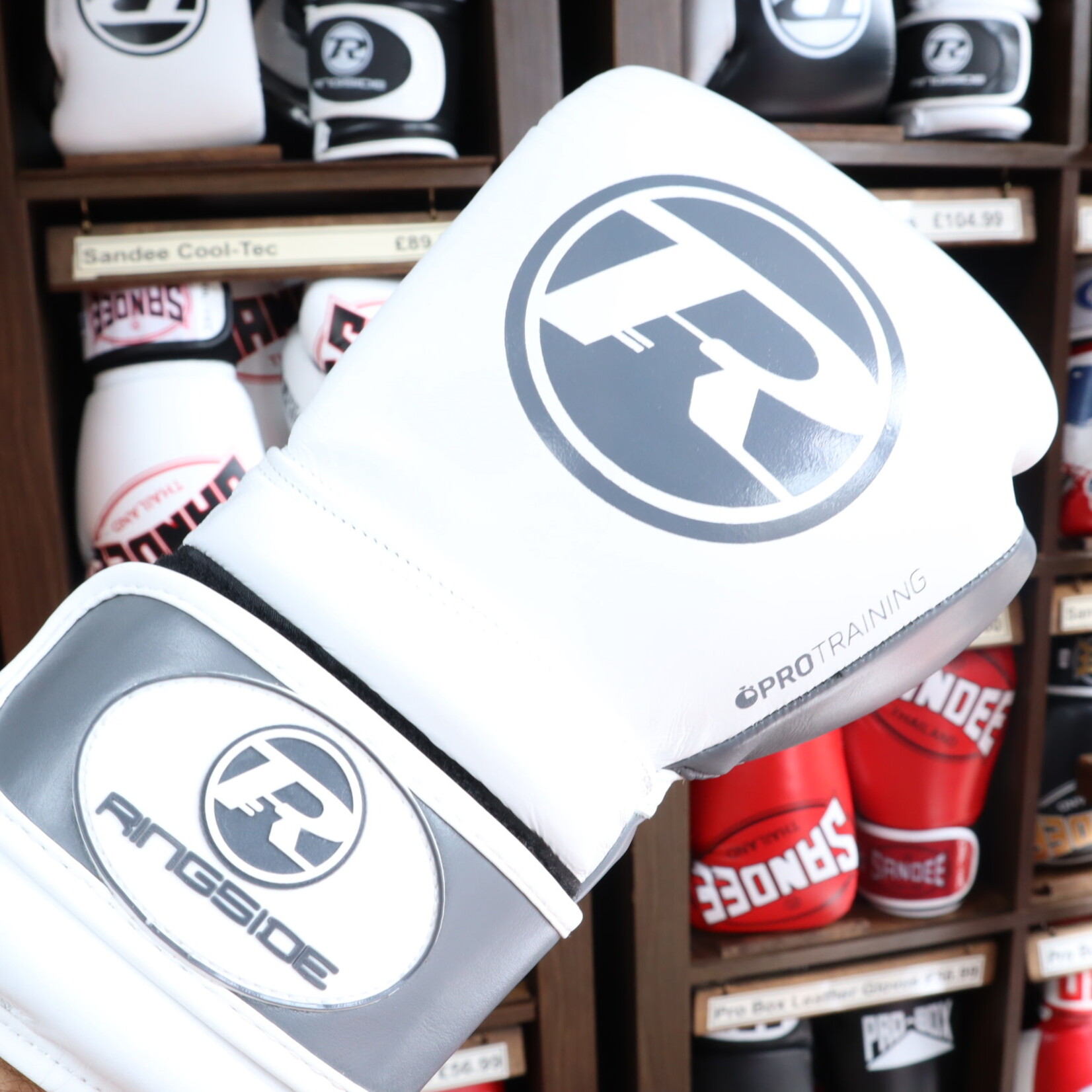 Ringside Ringside Boxing Gloves White G2