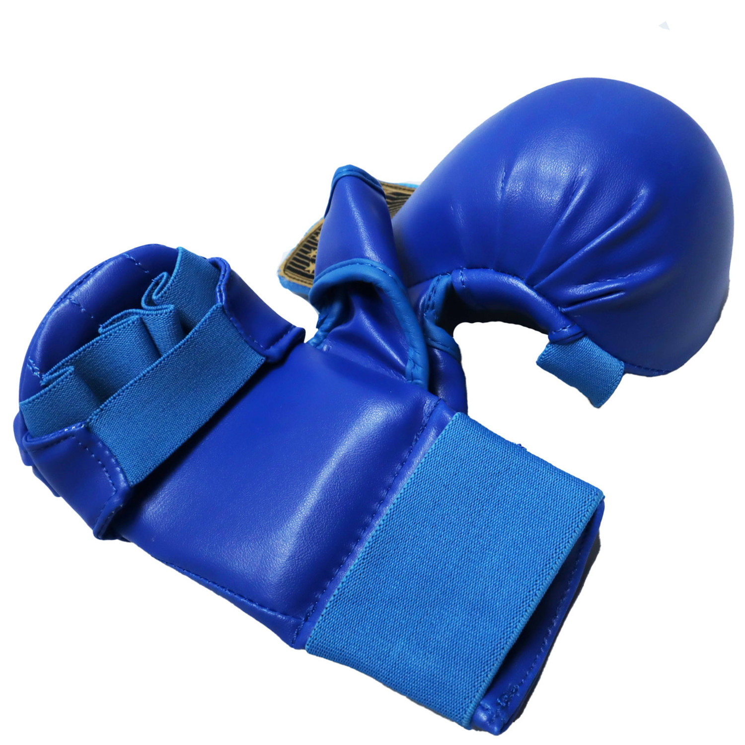 Blue Karate Gloves for sparring and competition fighting Enso Martial Arts Shop Bristol
