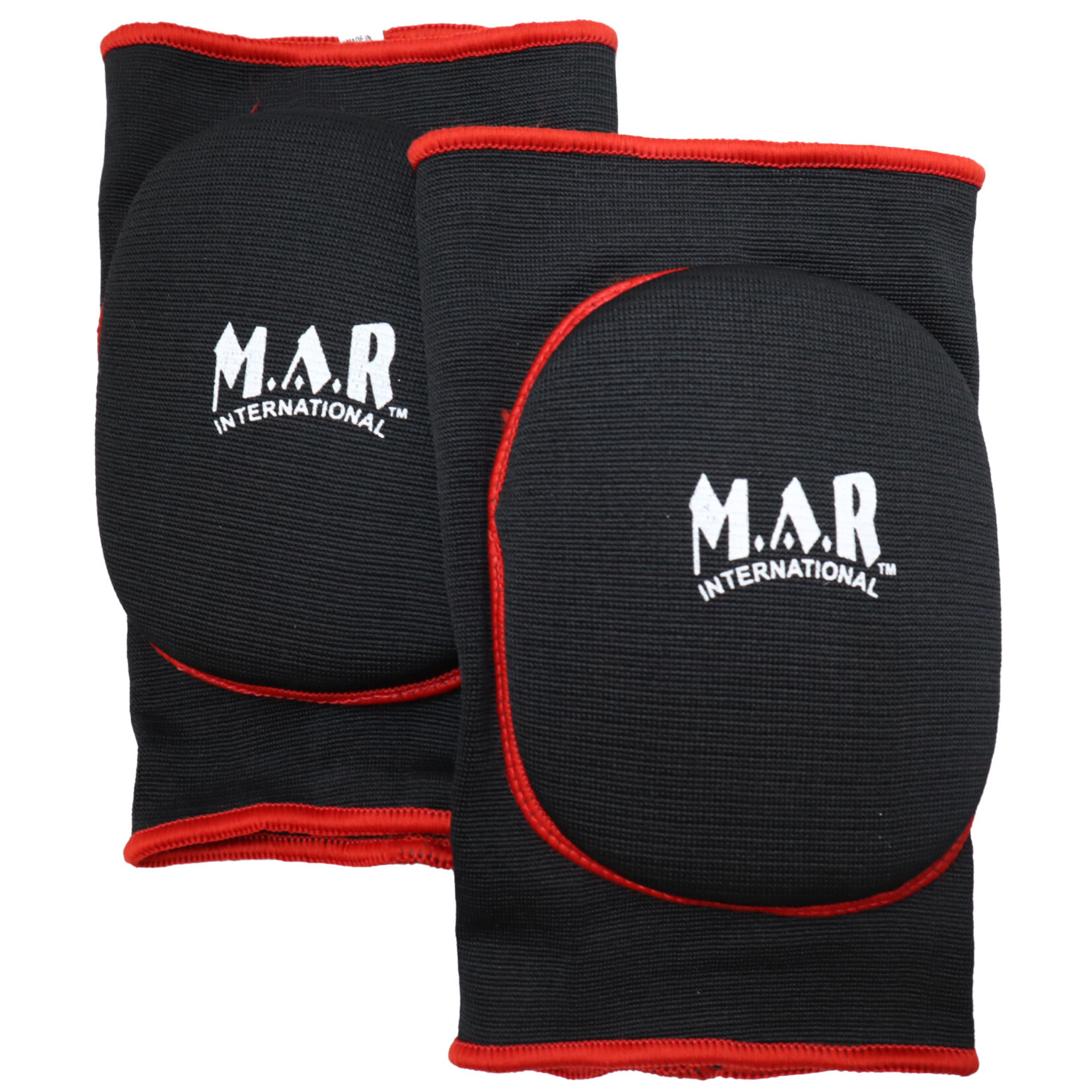 Elasticated Knee Pads Black