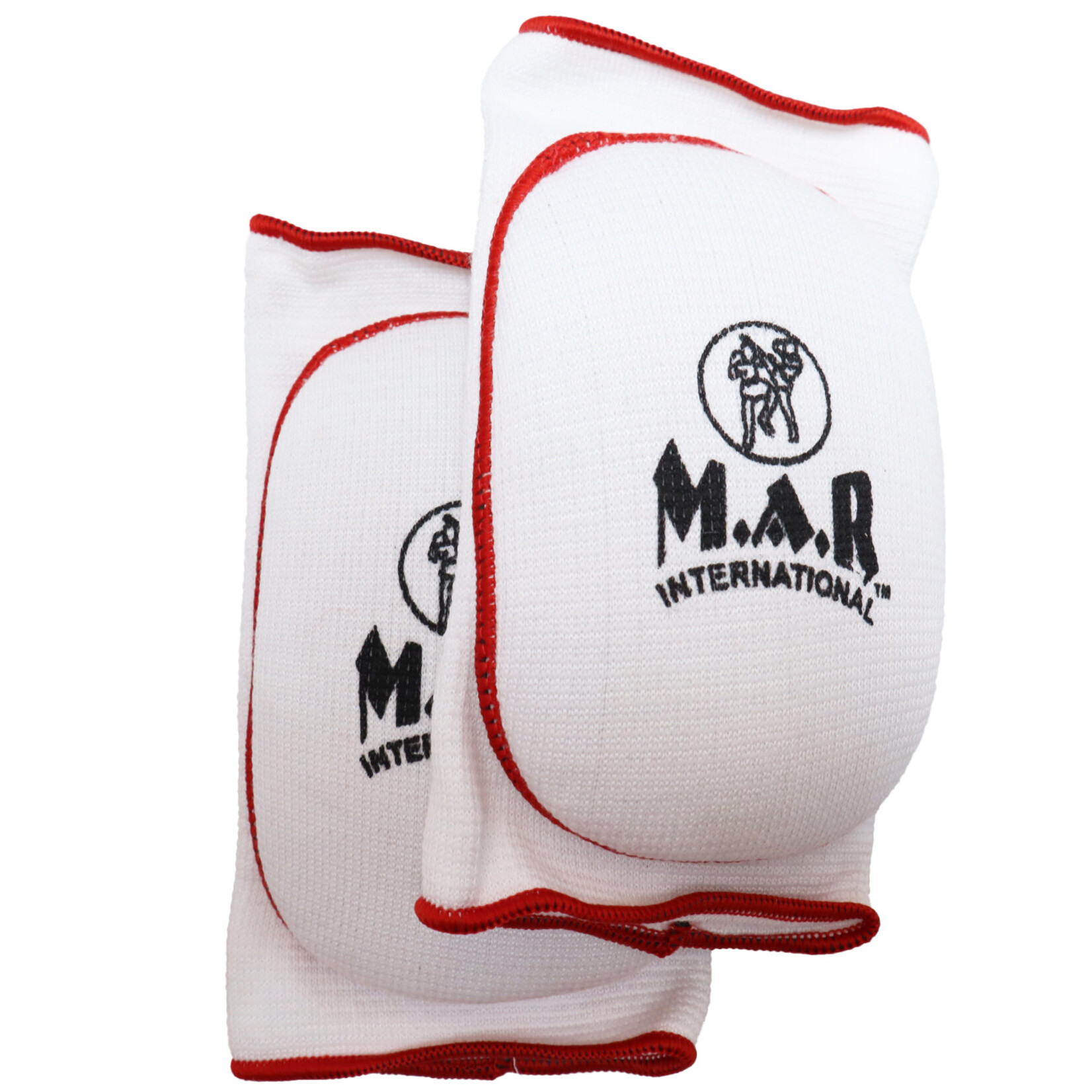 Elasticated Elbow Pads White
