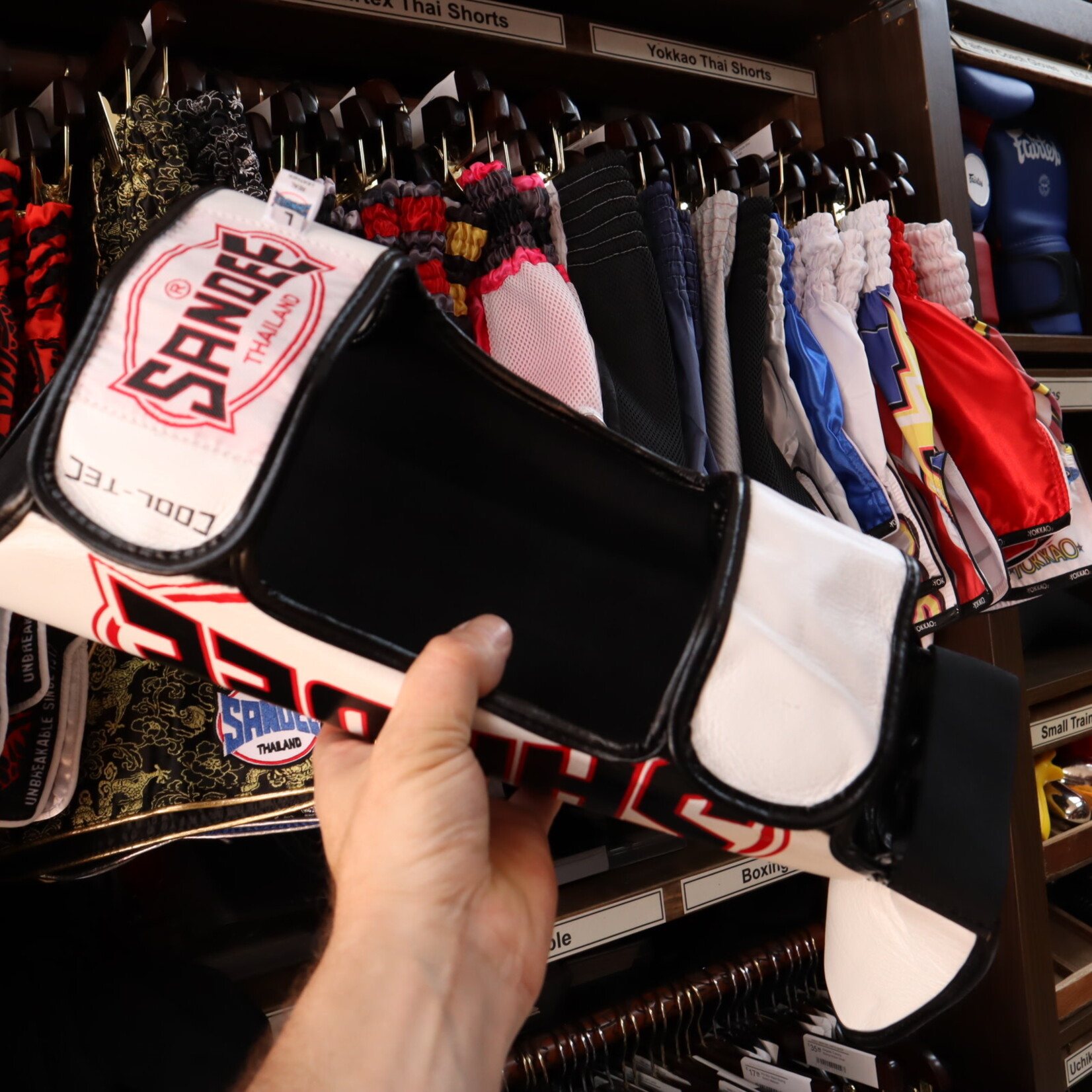 Sandee Sandee Shin Guards Cool Tec White