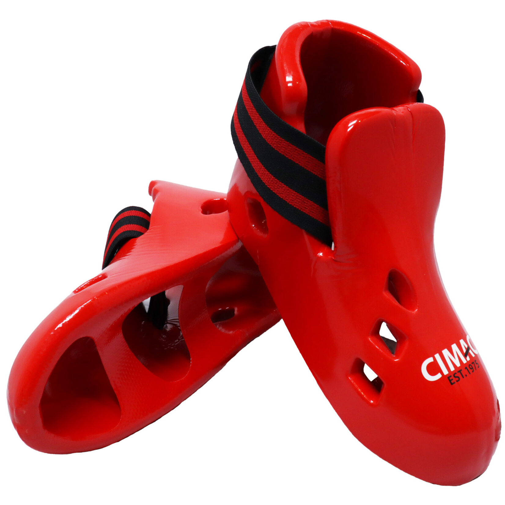 Dipped Foam Sparring Boots Red