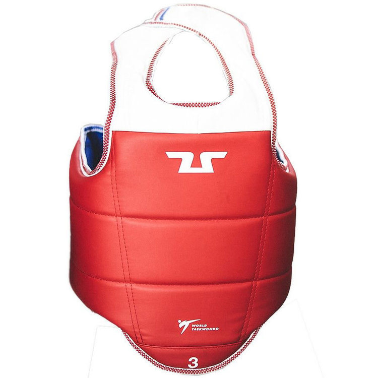 WT Taekwondo Chest Protector for WT Competition Sparring Enso Martial Arts Shop Bristol