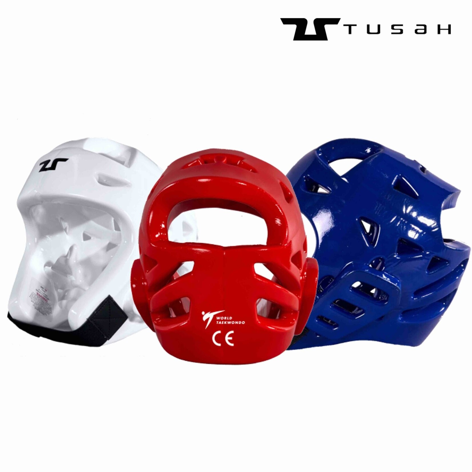 Tusah Tusah WT Approved Head Guard Red