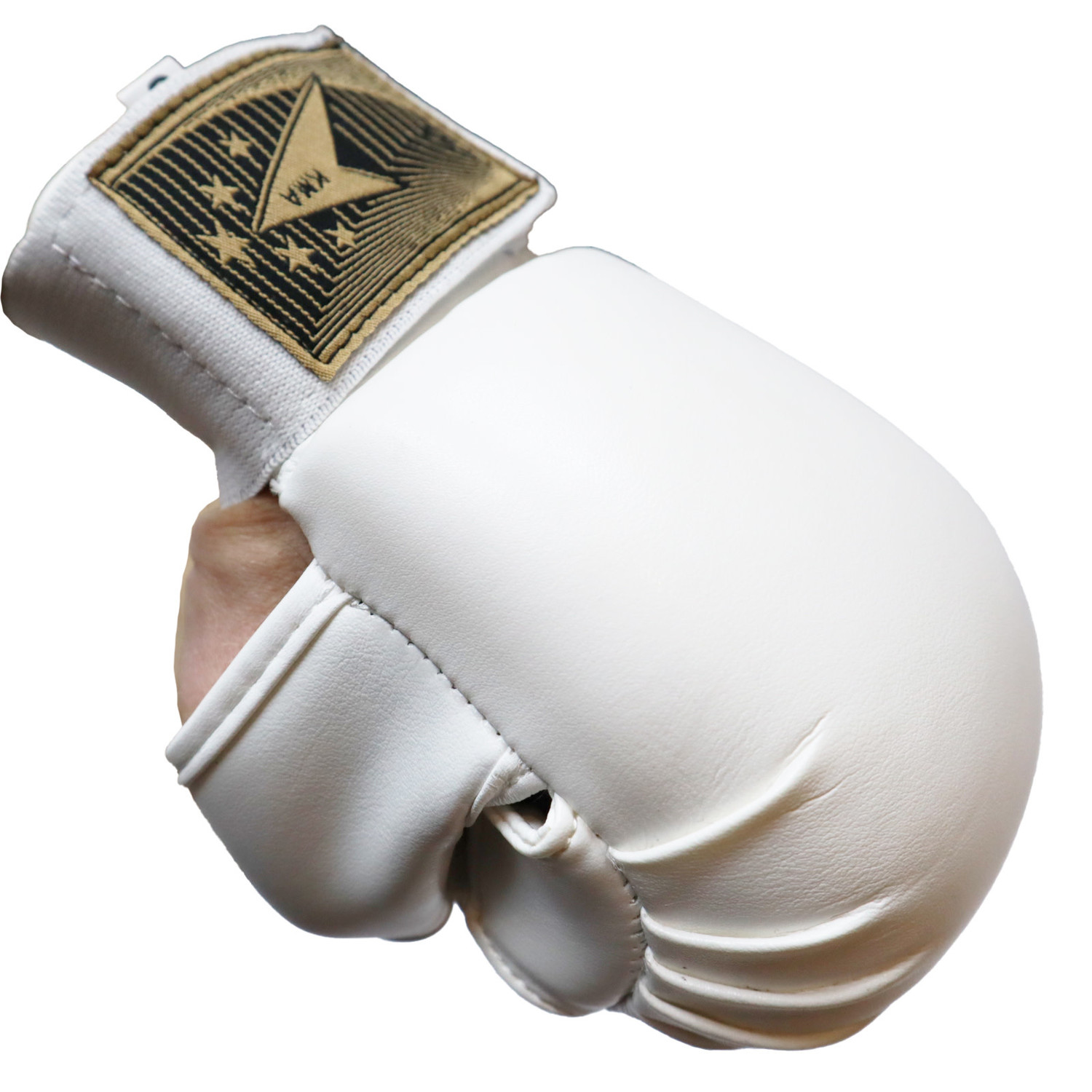 White Karate Gloves for sparring practice in your club Enso Martial