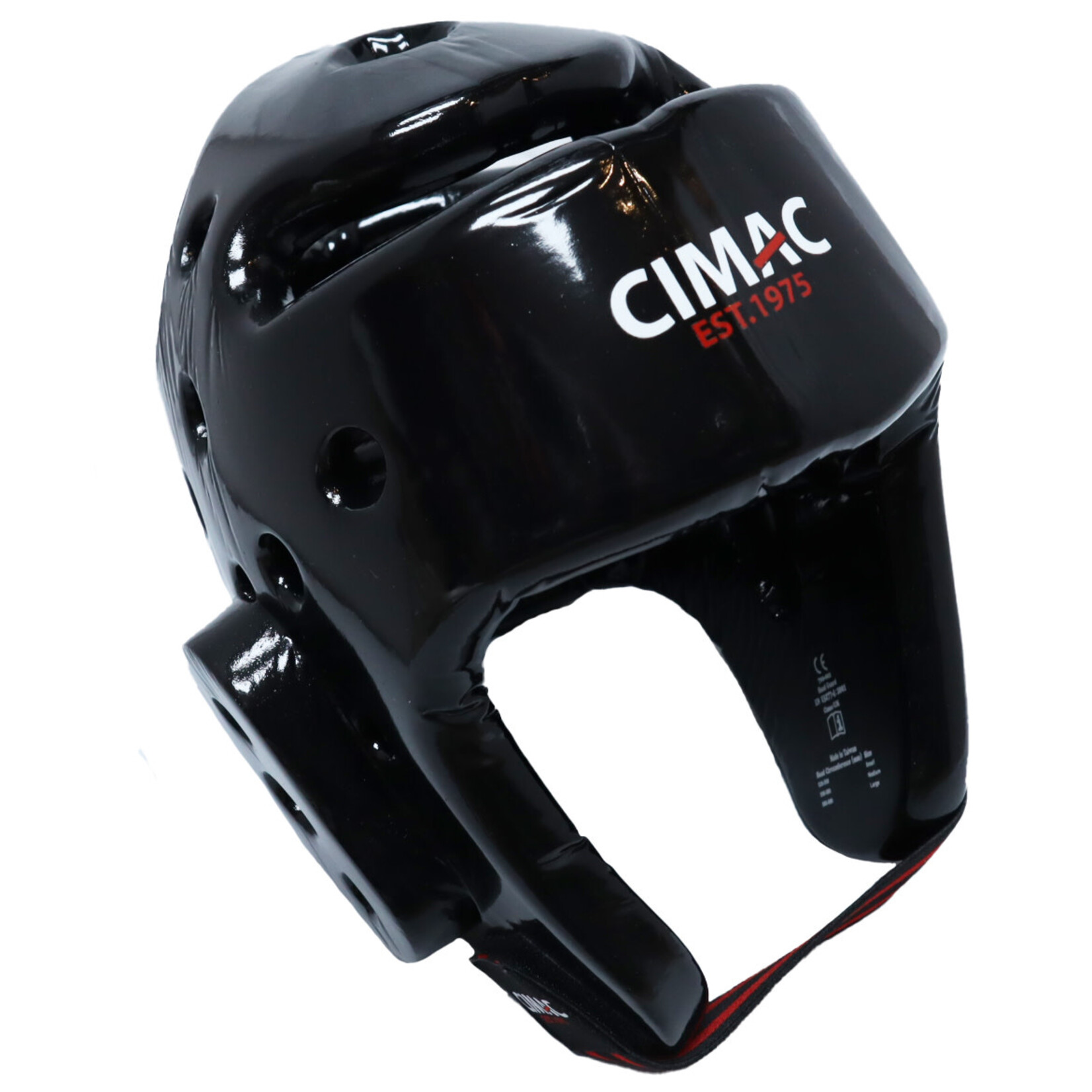 Dipped Foam Sparring Headguard Black
