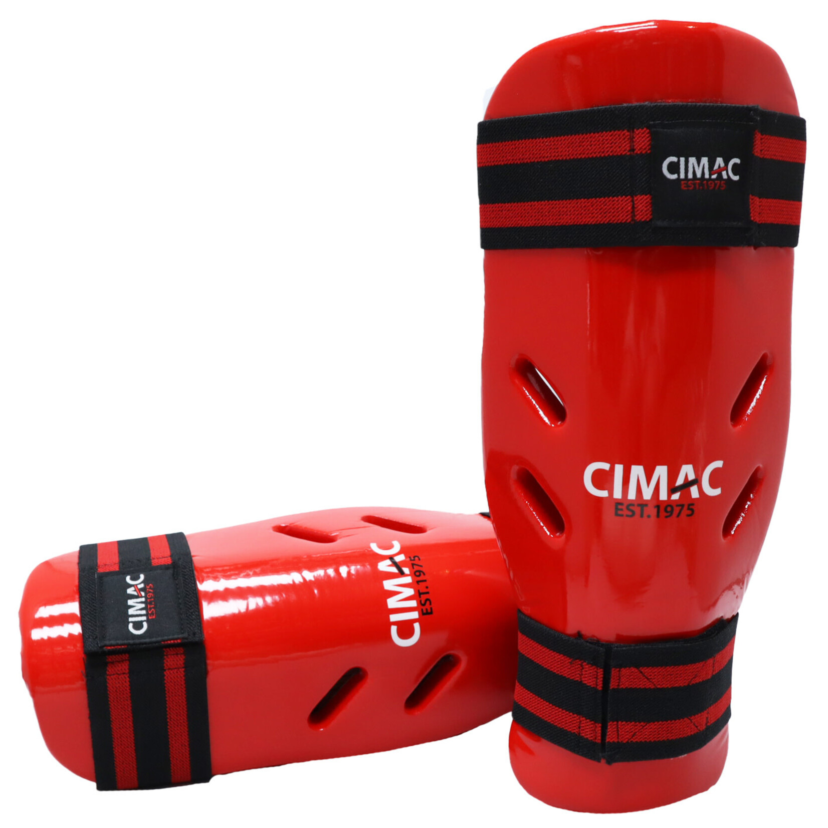 Kickboxing Sparring Shin Pads Red