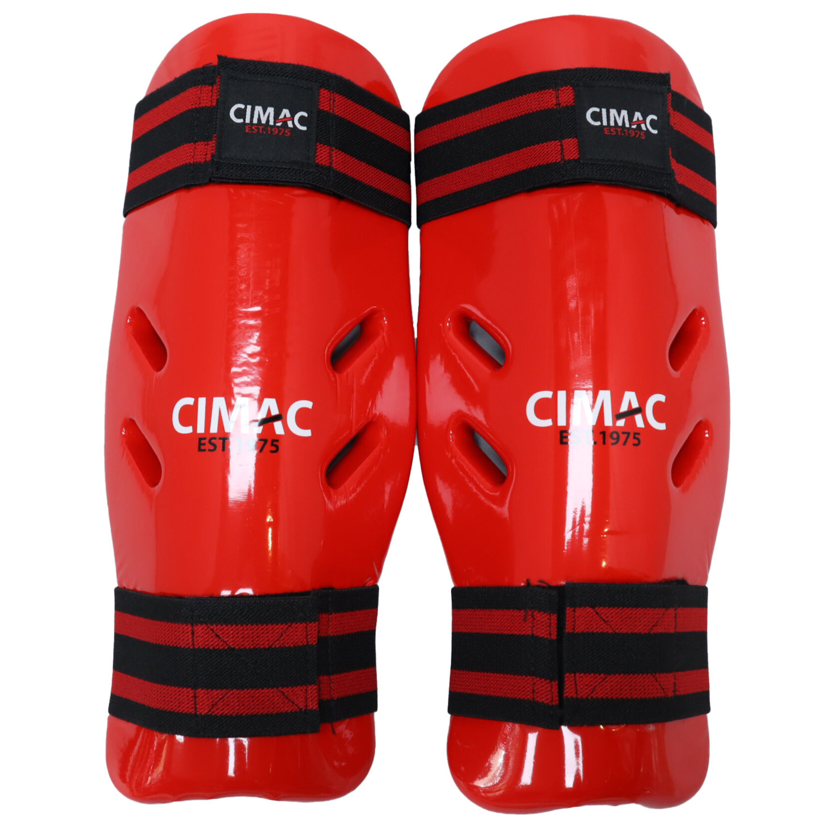 Kickboxing Sparring Shin Pads Red