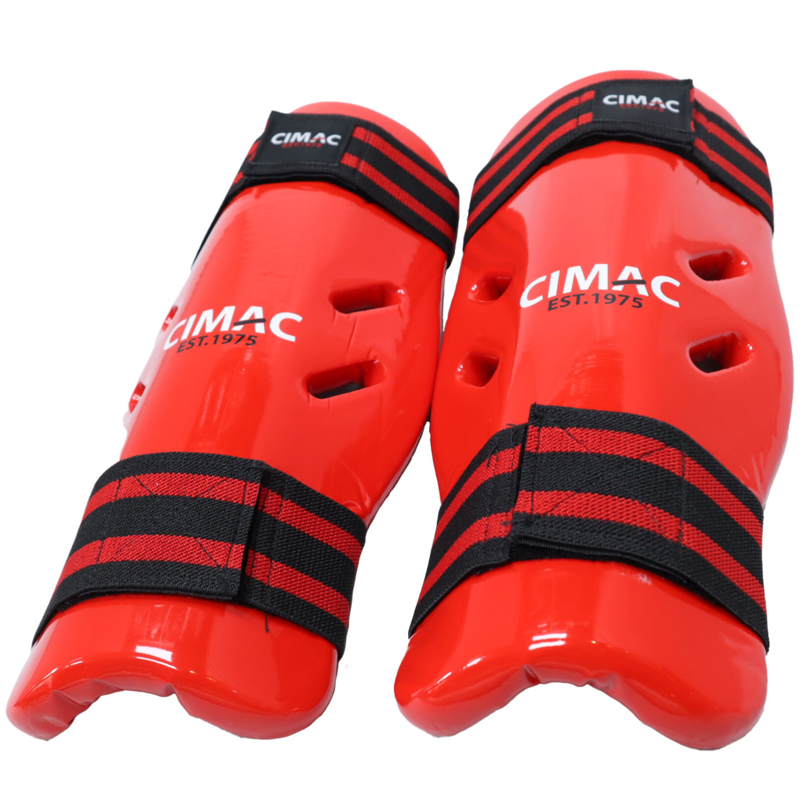 Kickboxing Sparring Shin Pads Red