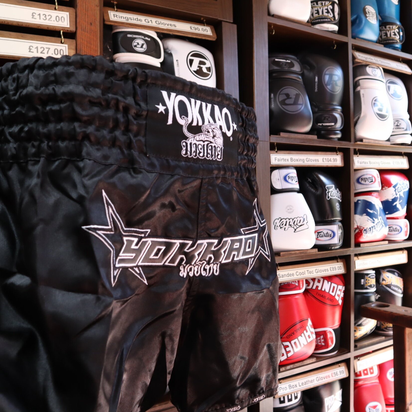 Yokkao Yokkao Thai Shorts Black Institution