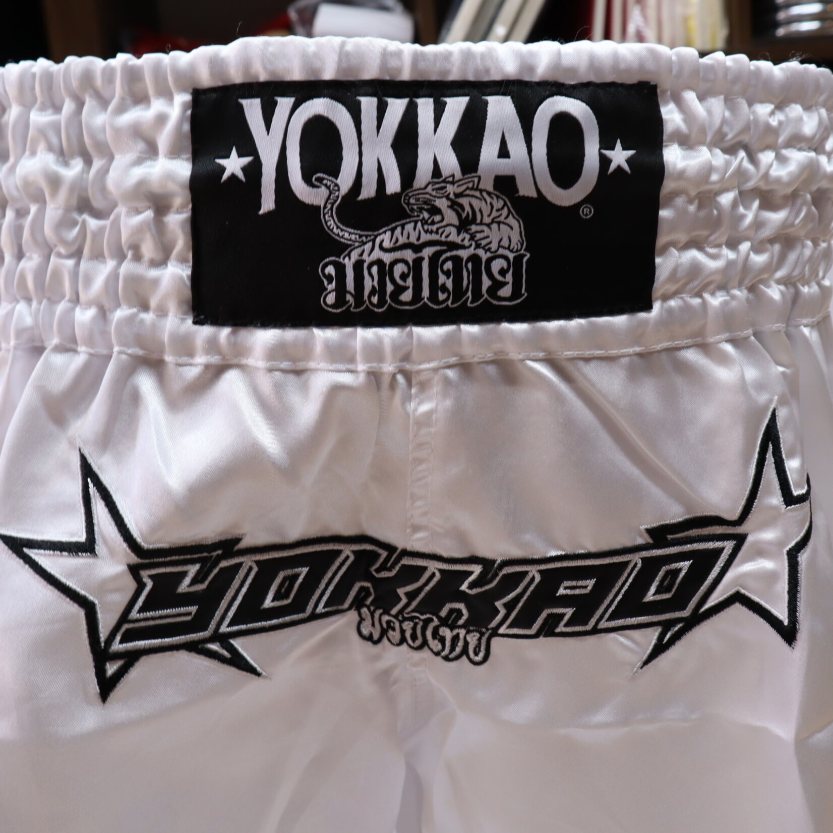 Yokkao Yokkao Thai Shorts White Institution