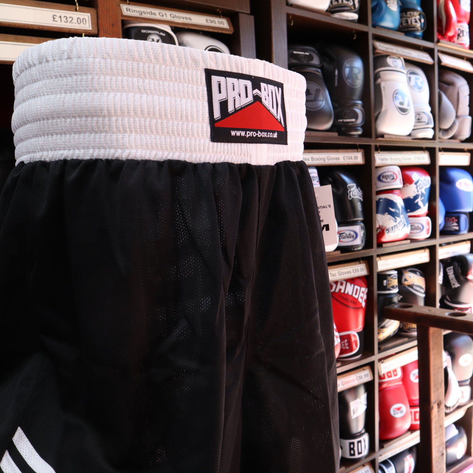 Probox Pro Box Black Boxing Shorts