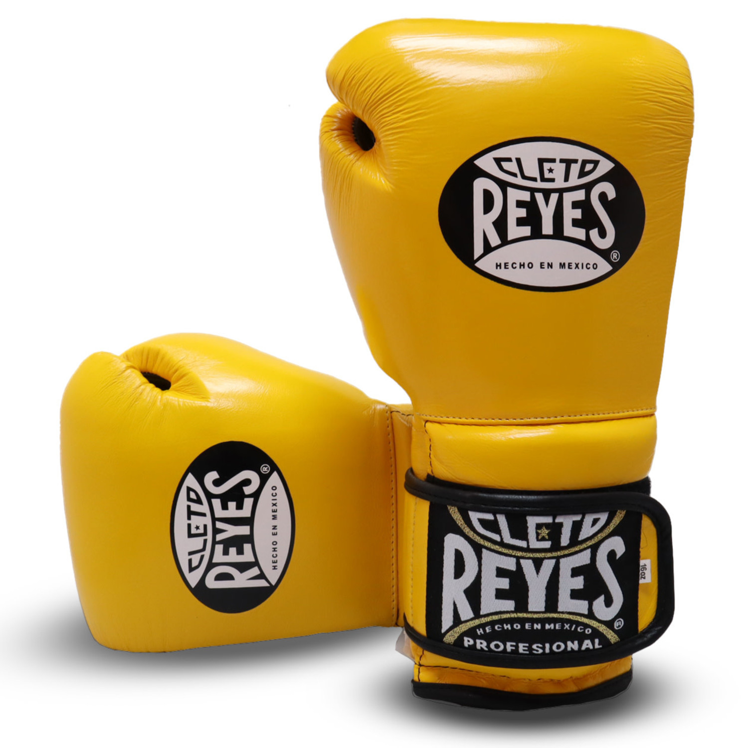 Cleto Reyes Hook and Loop Leather Training Boxing Gloves - Solid