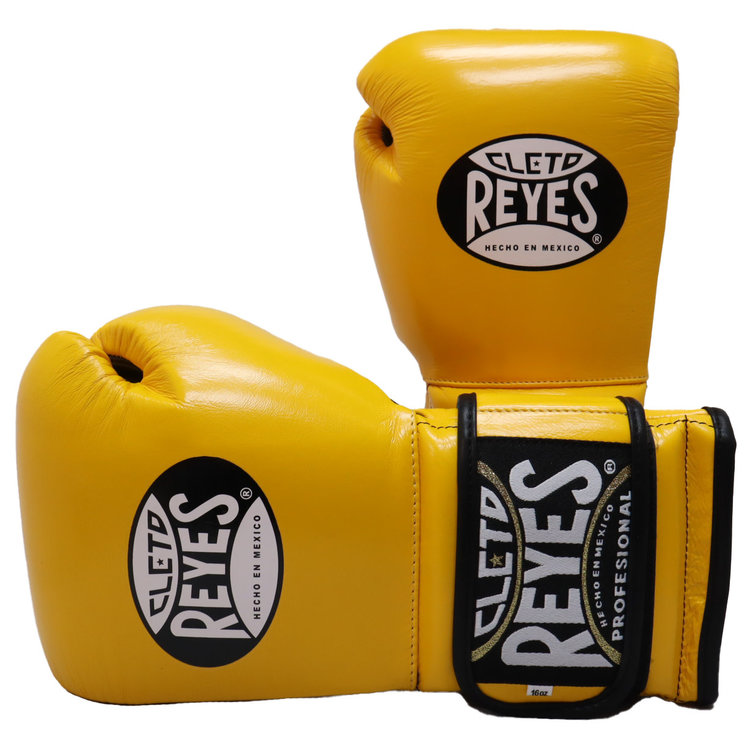 Cleto Reyes Boxing Gloves Yellow Enso Martial Arts Shop Bristol