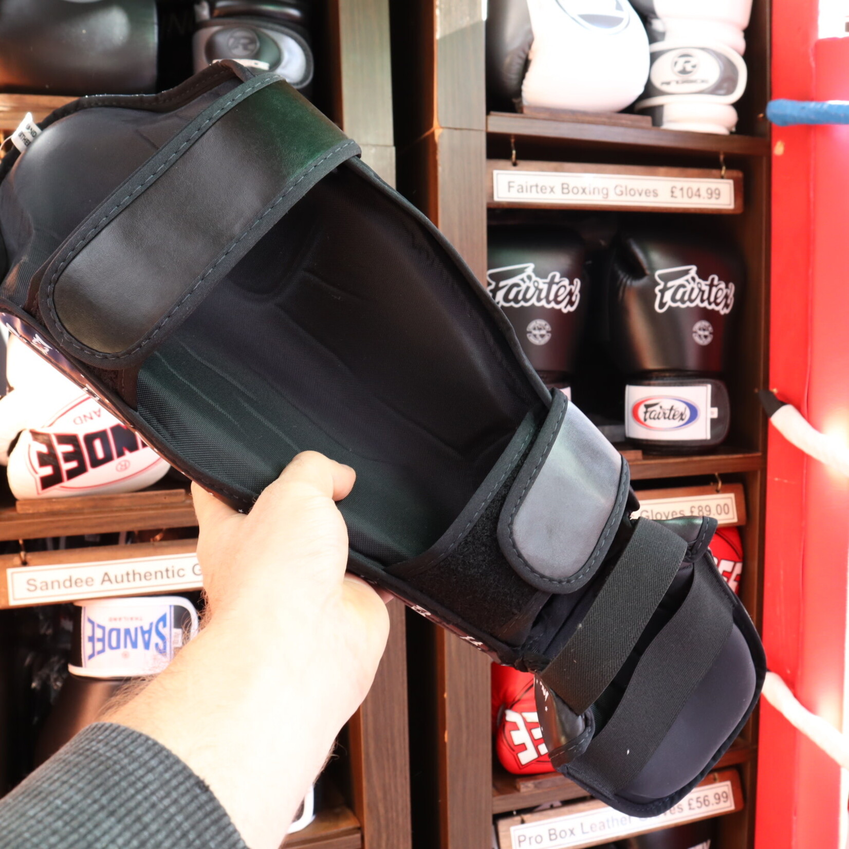 Fairtex Fairtex Shin Guards Black