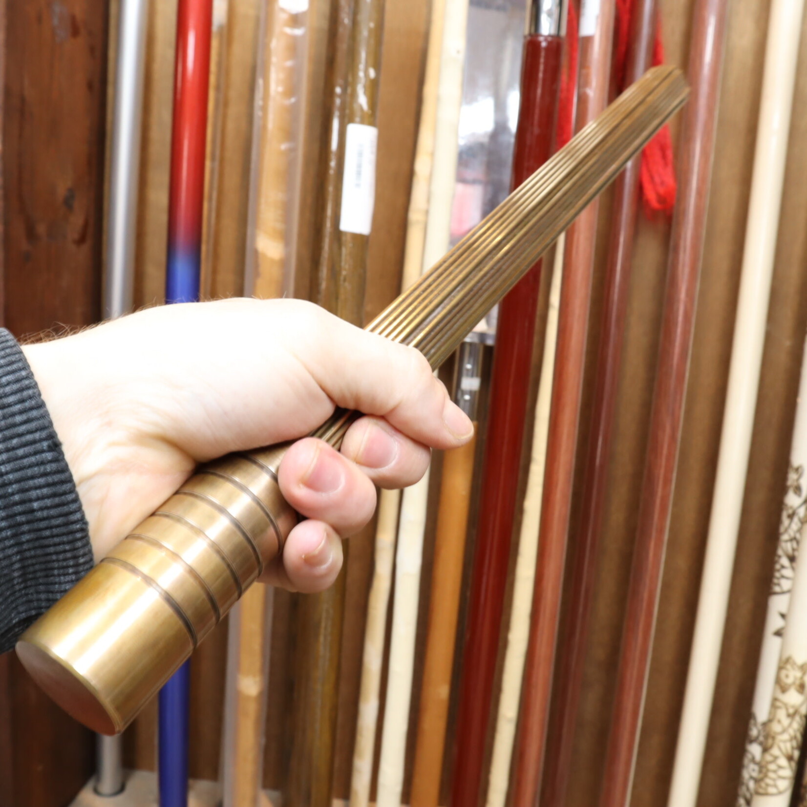 Enso Martial Arts Shop Solid Bronze Massage Brush