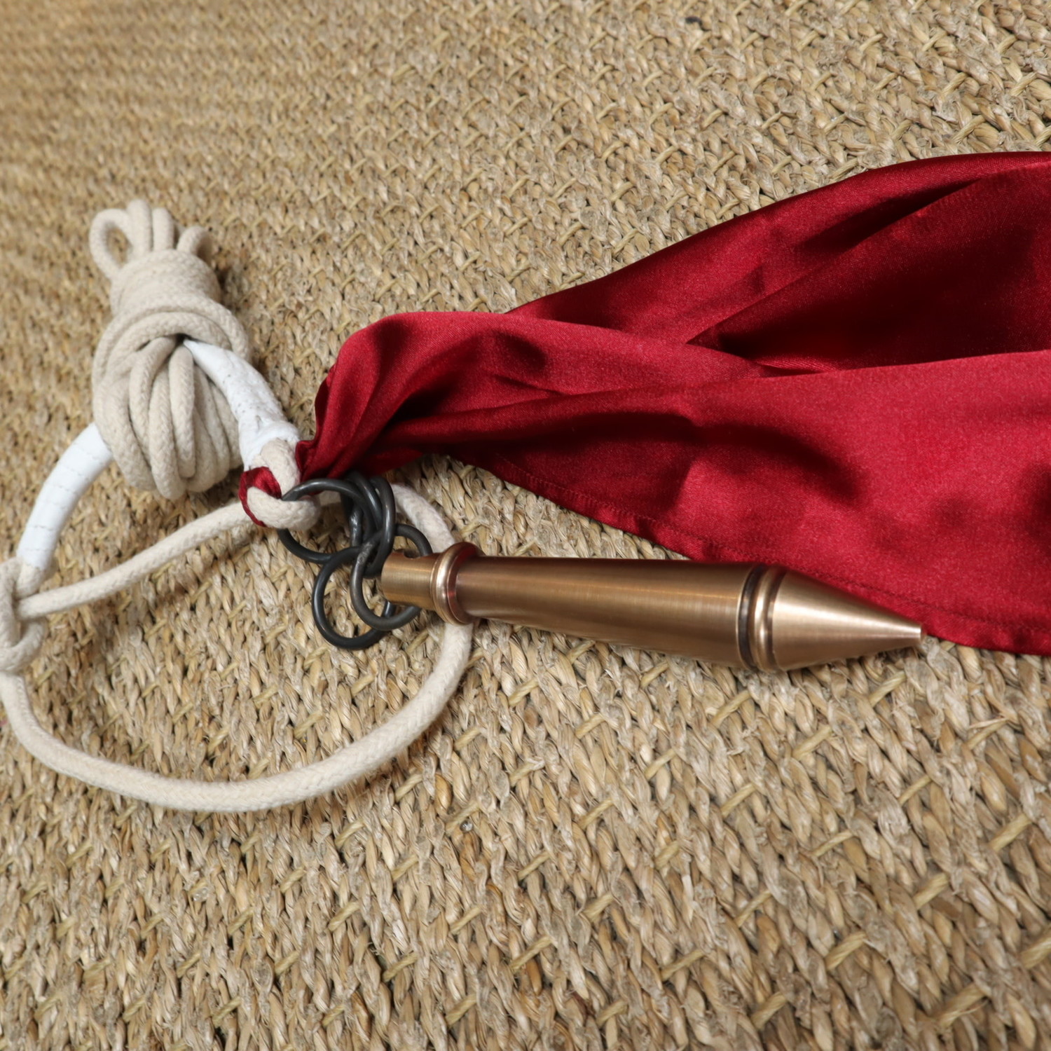 Solid Bronze Rope Dart is one of the most Beautiful Rope Darts Enso