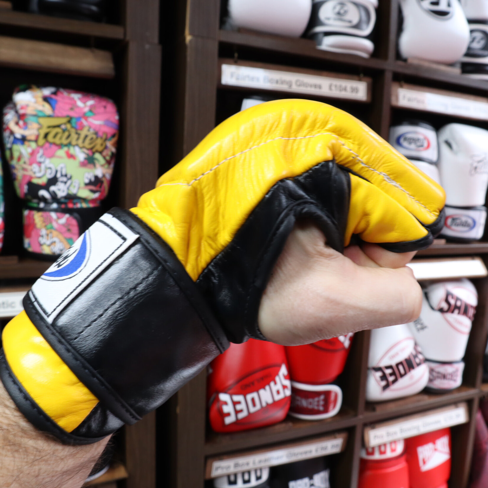 Fairtex Fairtex MMA Gloves Yellow