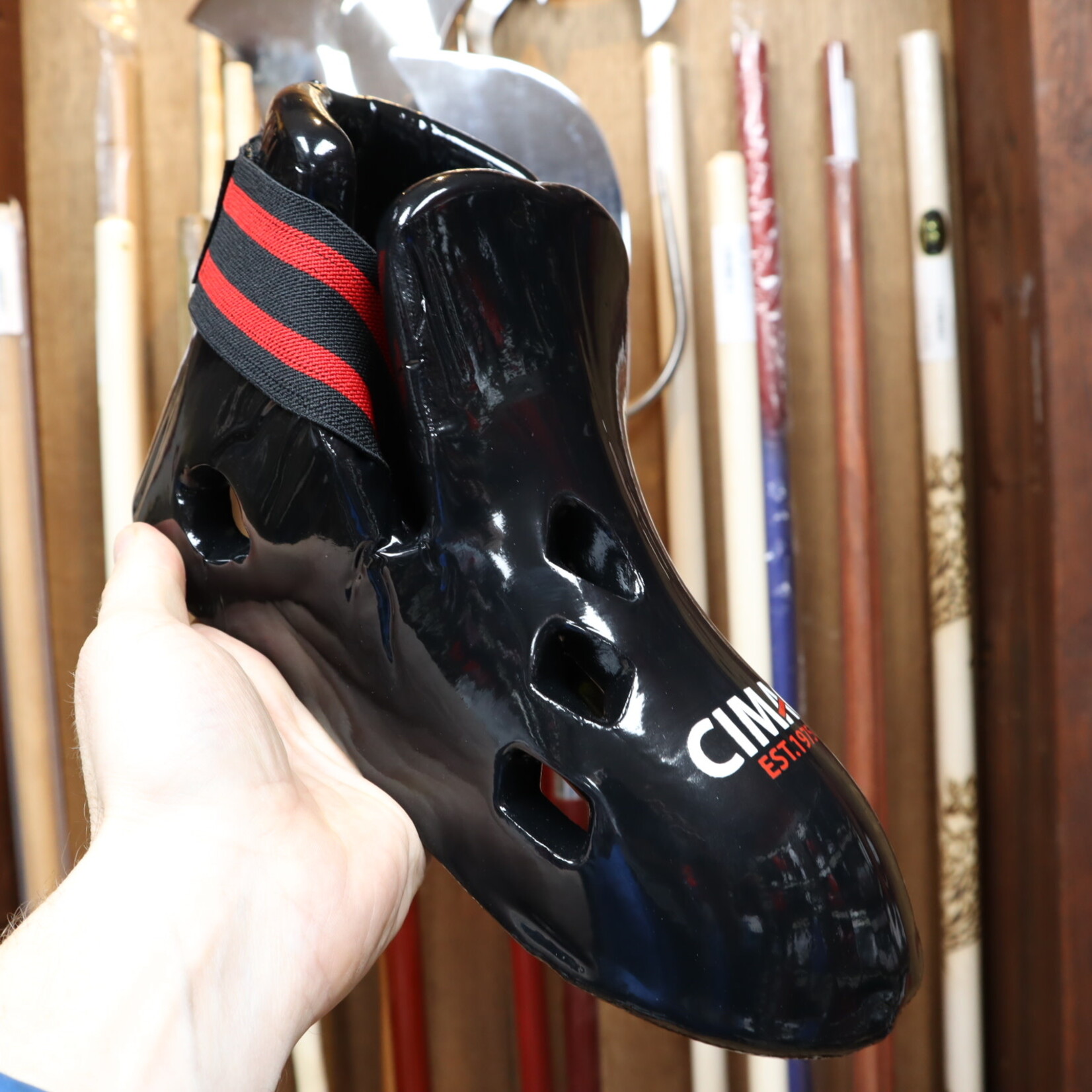 Dipped Foam Sparring Boots Black
