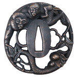 Enso Martial Arts Shop Two Monkey Tsuba