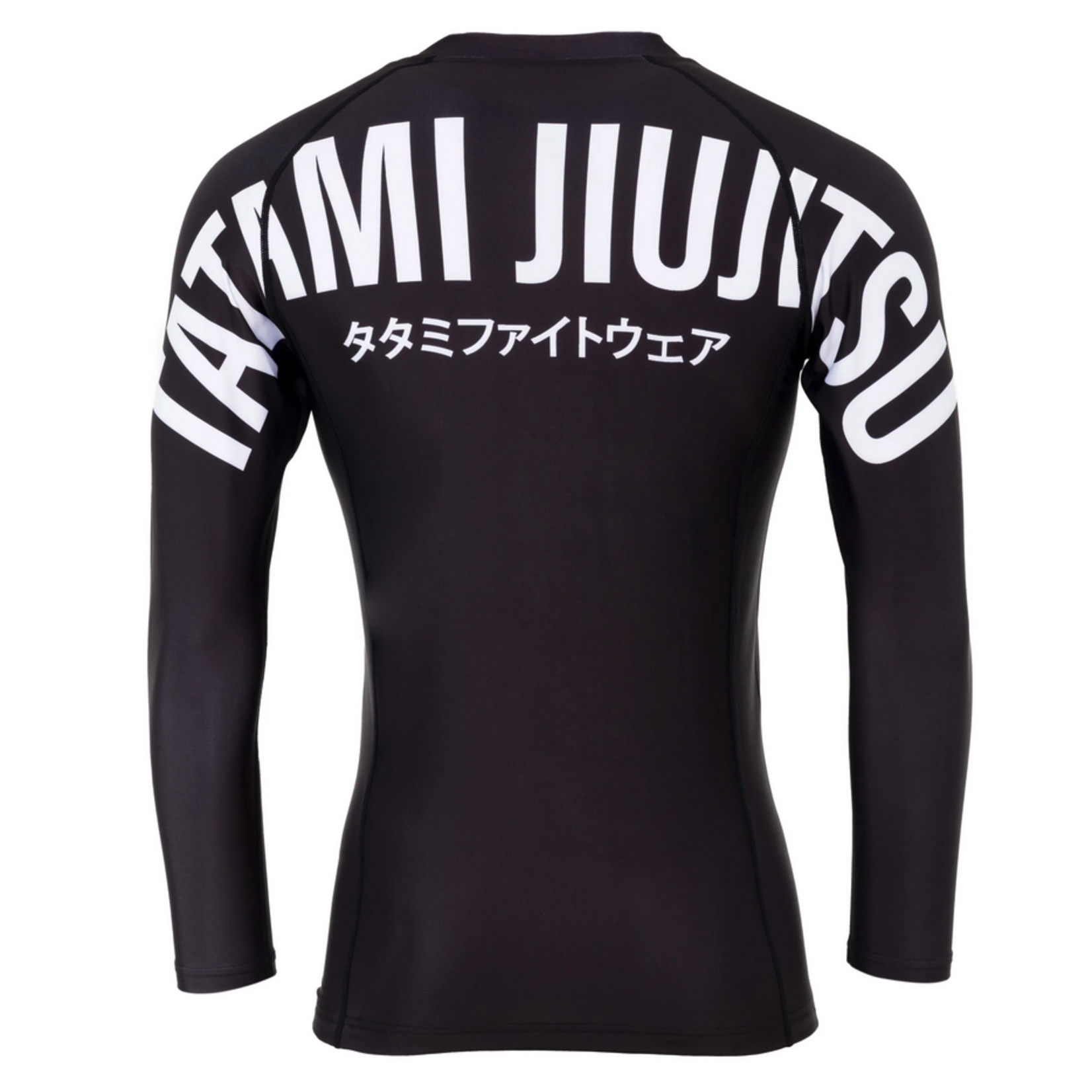 Tatami Tatami BJJ Rash Guard Long Sleeve Black