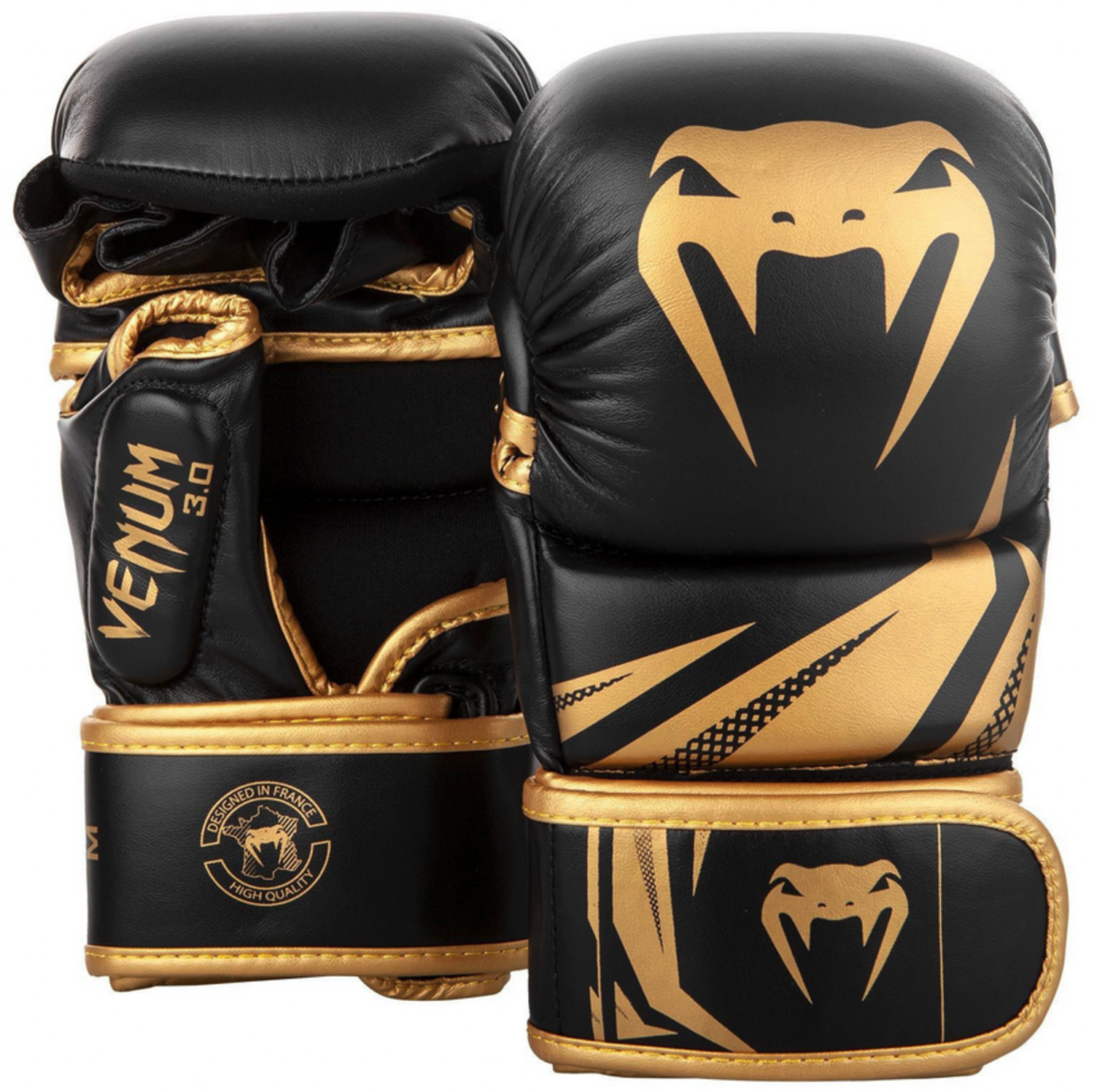 Venum MMA Sparring Gloves Black & Gold Challenger - Enso Martial Arts Shop  Bristol