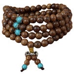 Enso Martial Arts Shop Wood Buddhist Mala Beads Bracelet