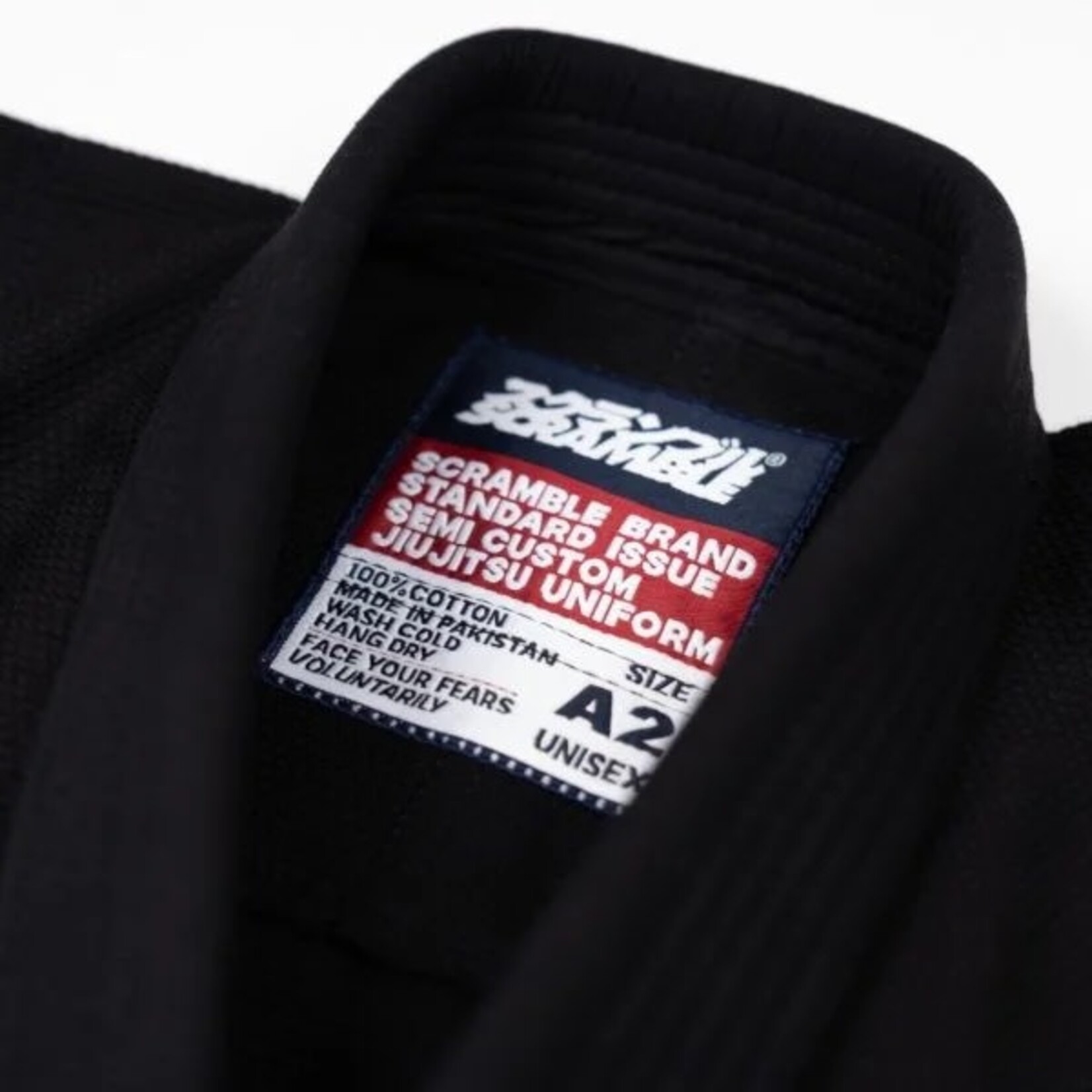 Scramble Scramble BJJ Gi Black Standard Issue