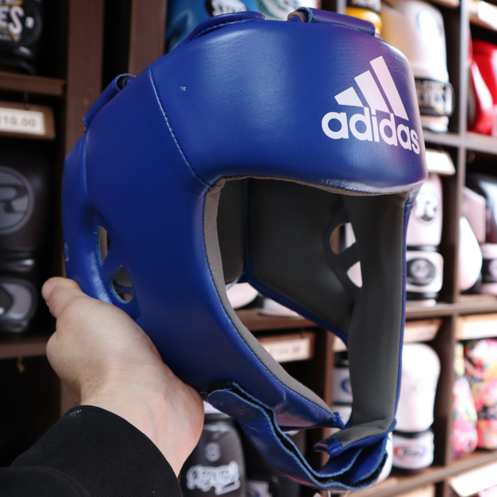 Adidas Adidas IBA approved Head Guard Blue