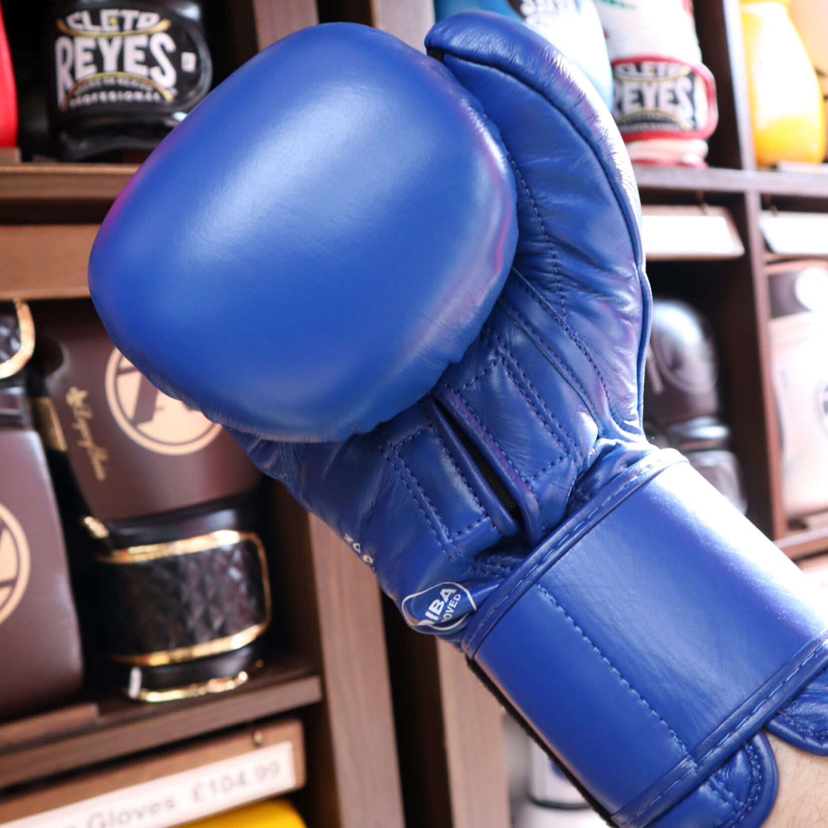 Adidas Adidas IBA approved Boxing Gloves Blue