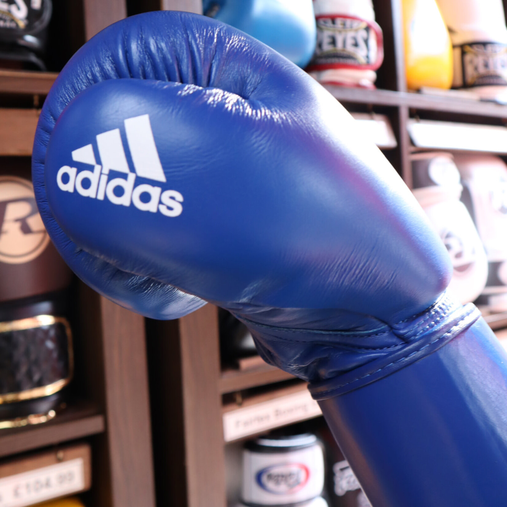 Adidas Adidas IBA approved Boxing Gloves Blue