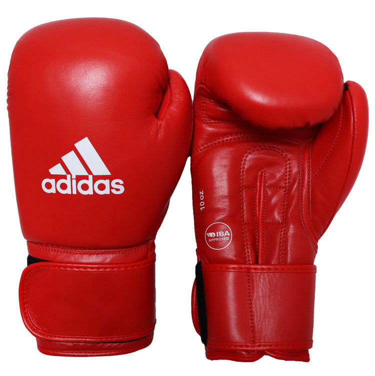Adidas IBA aproved Boxing Gloves Red for all IBA (AIBA) competition