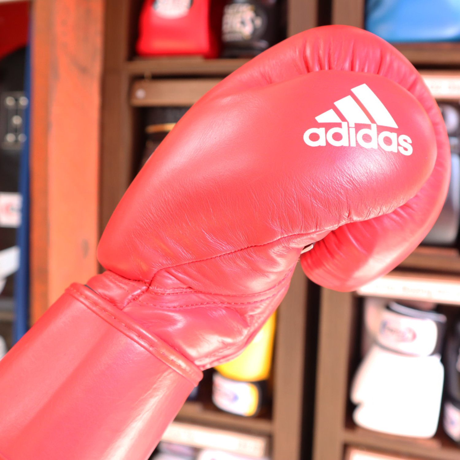 Adidas IBA aproved Boxing Gloves Red for all IBA (AIBA) competition