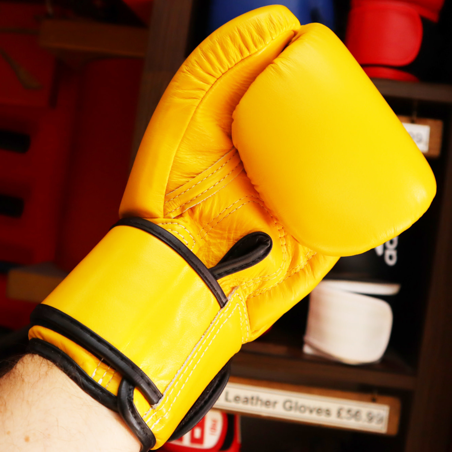 Fairtex Boxing Gloves Yellow Enso Martial Arts Shop Bristol