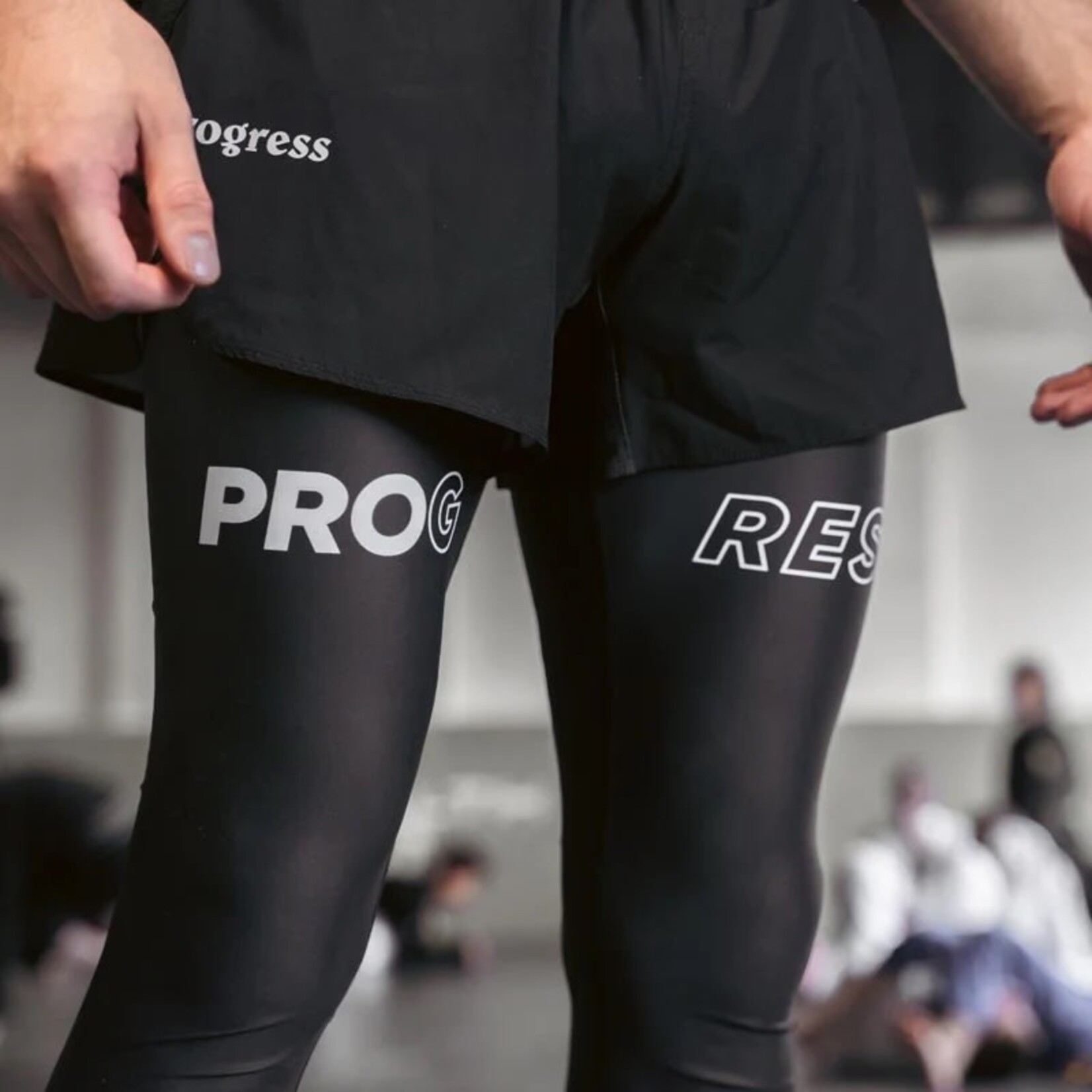 Progress Jiu Jitsu Progress Black BJJ Spats