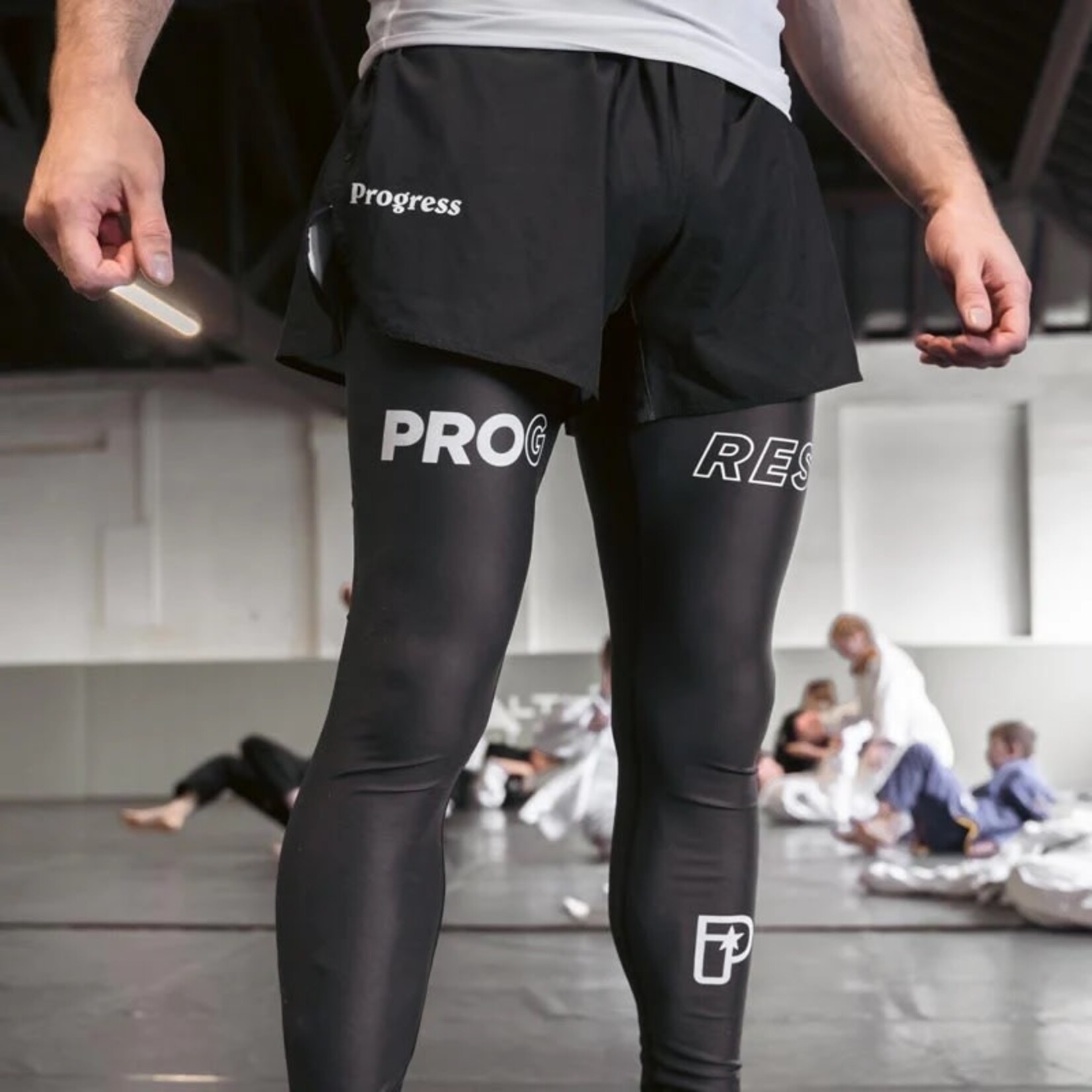 Progress Jiu Jitsu Progress Black BJJ Spats