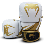 Venum Venum MMA Sparring Gloves White & Gold Challenger