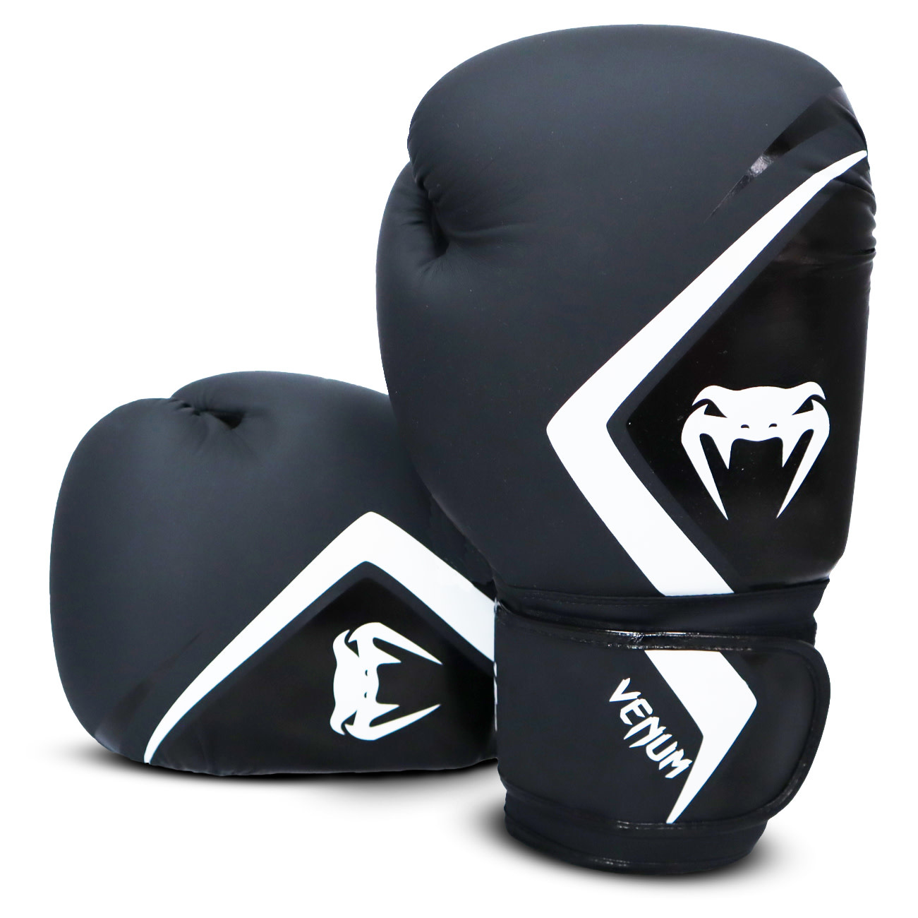 Venum Boxing Gloves Black Contender 2.0 for Boxing and MMA Enso