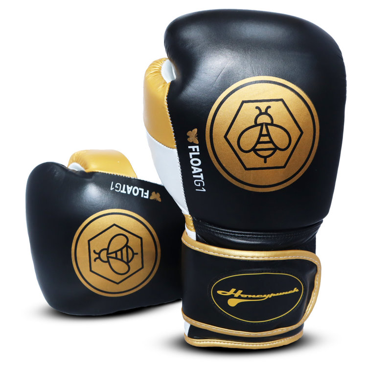 Ringside Boxing Gloves Black Honey Punch Float for Sparring training Enso Martial Arts Shop