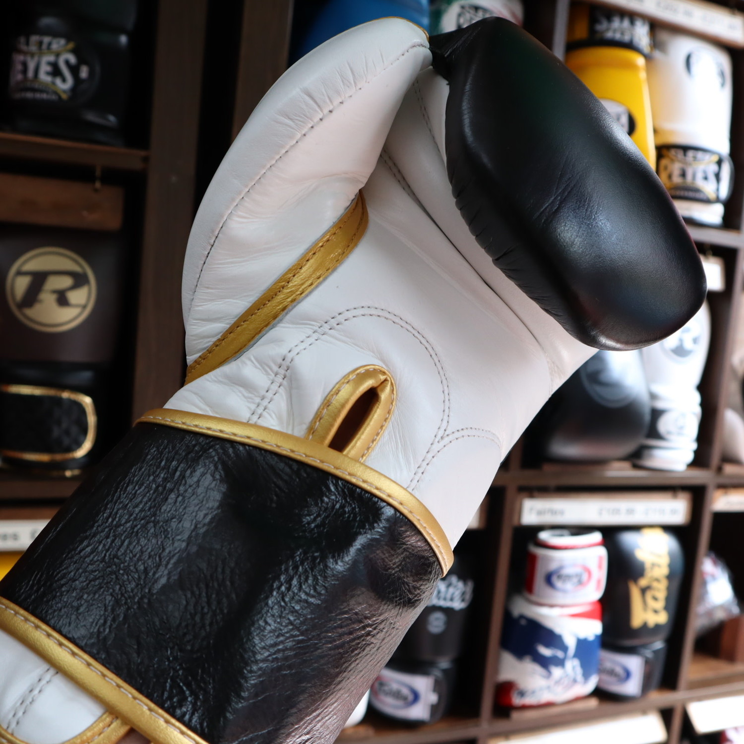 Ringside Boxing Gloves Black Honey Punch Float for Sparring training Enso Martial Arts Shop