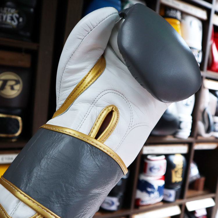 Ringside Boxing Gloves Grey Honey Punch Float for Sparring practice Enso Martial Arts Shop Bristol