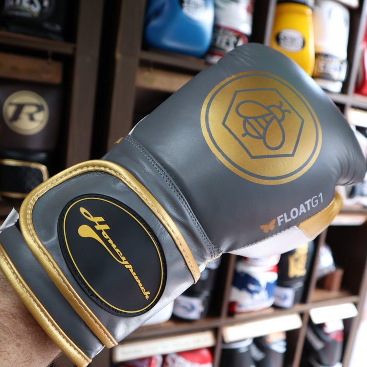Ringside Boxing Gloves Grey Honey Punch Float for Sparring practice