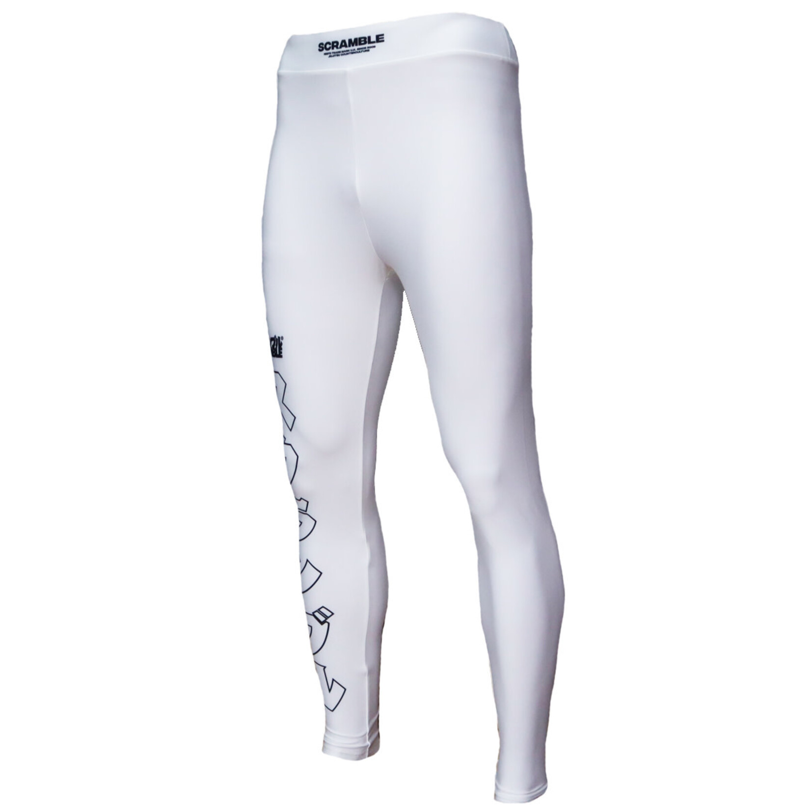 Scramble Scramble White BJJ SPATS